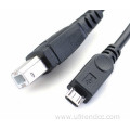 USB TypeB Printer Extension Cable With PanelMount Screw